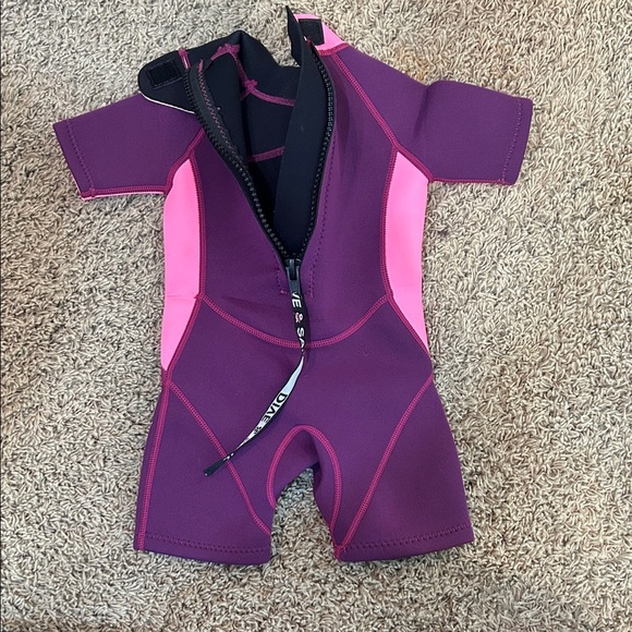 Hurley Toddler Dive & Sail 2.5 MM Neoprene Springsuit Wetsuit Size Small - Picture 4 of 6